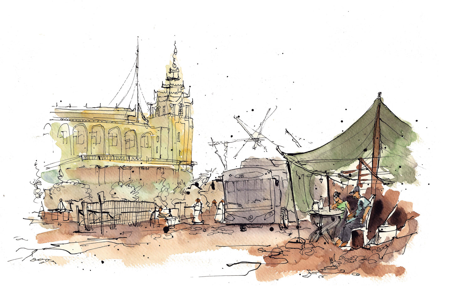 Yangon Central Railway Station, Myanmar
